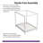 ?Elegant Canopy Bed Frame – 4-Poster Platform Bed with Slats, No Box Spring Needed?-1224907725-1224907724