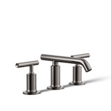 Purist Widespread Bathroom Faucet with Drain Assembly