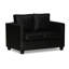 Mercersburg 2 Seater Faux Leather Loveseat-118121629