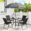 4 - Person Patio Dining Set with Round Table