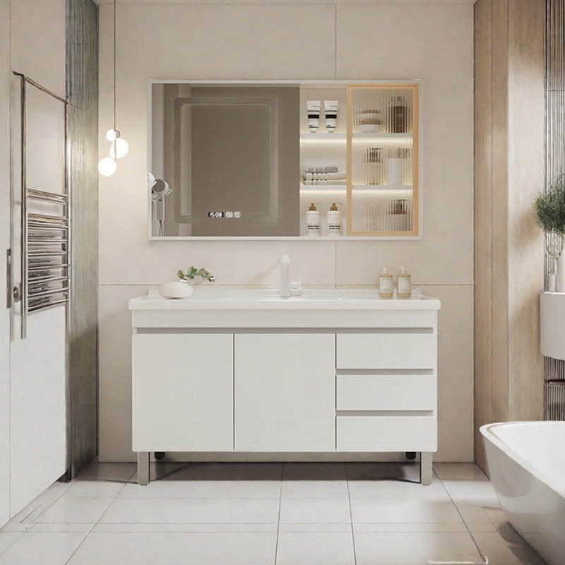 Modern simple light luxury bathroom cabinet