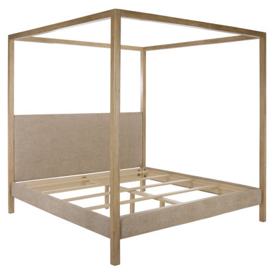 Bary Boucle Canopy Bed