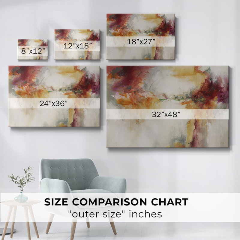 Amber Winds-Gallery Wrapped Canvas, 8" H x 12" W