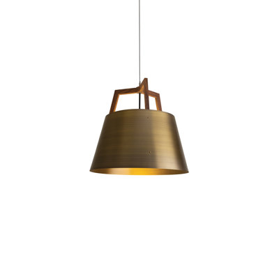 Luminaire suspendu conique à 3 lumières Imber