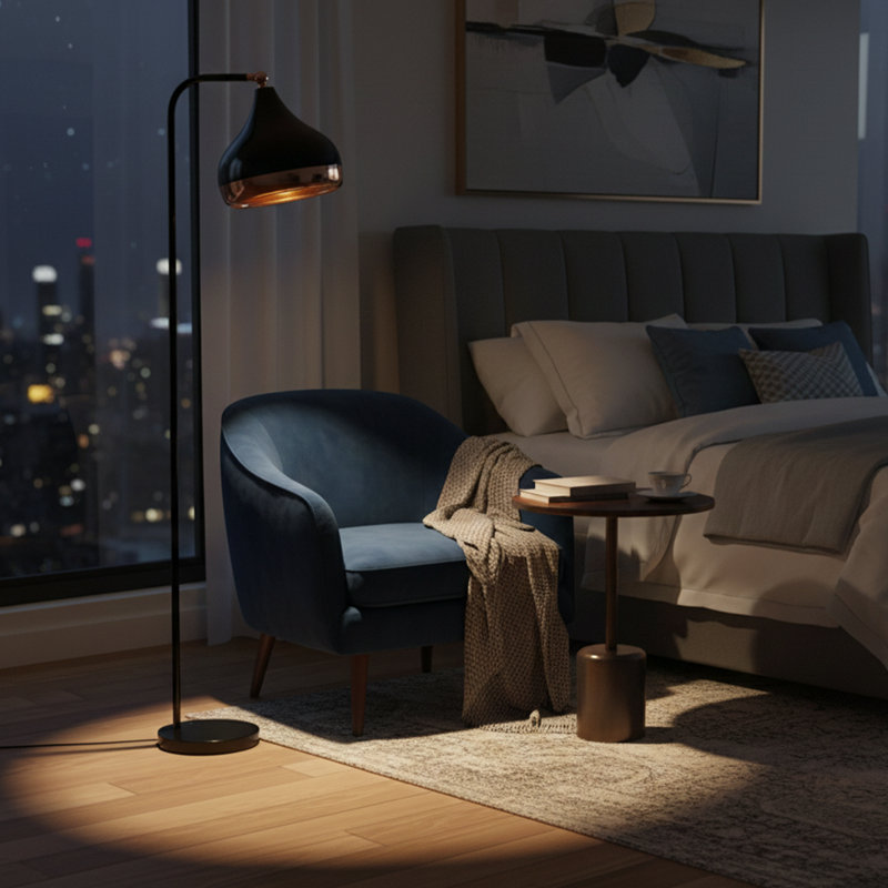 Hertzel 47.24'' Task Floor Lamp