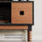 Solid wood creative one-piece bookcase