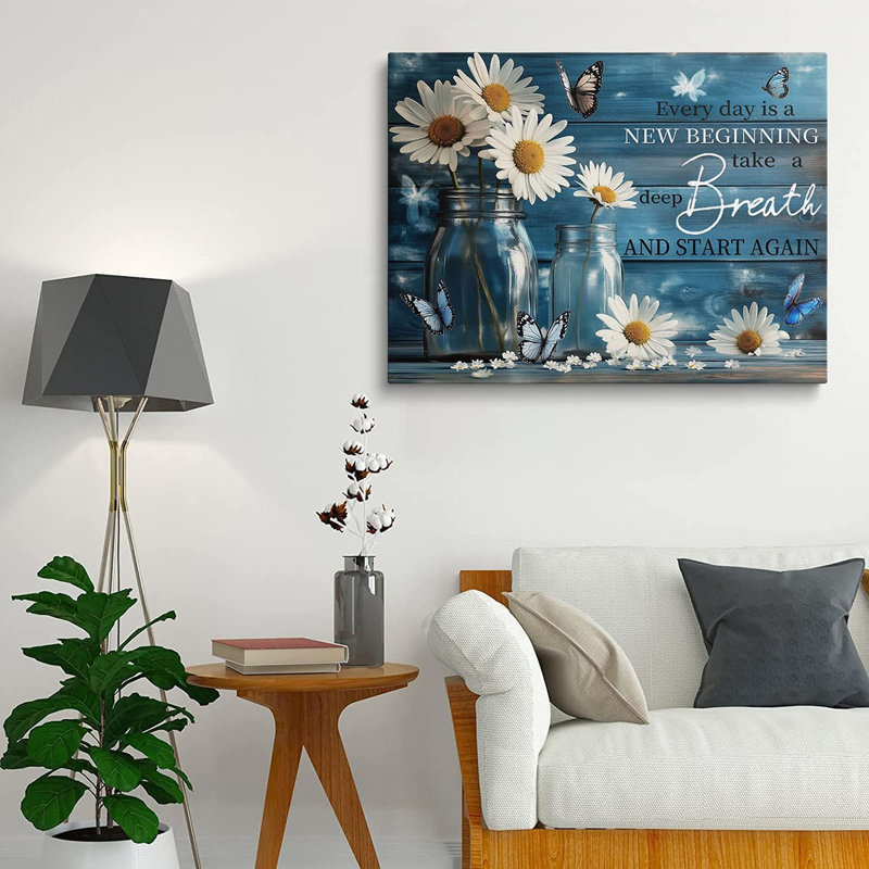 1 Piece Wrapped Canvas Wall Art