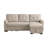 82" Modern Reversible Sleeper Sectional Pull Out Sofa Bed With Storage Chaise-1490602685