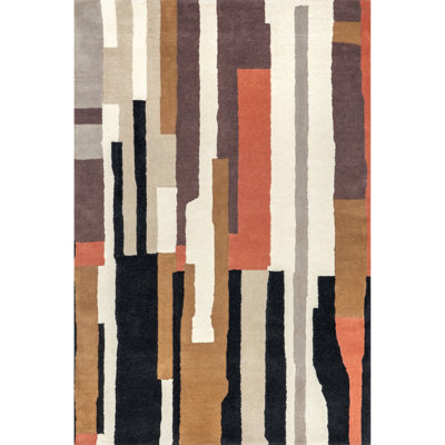 Prabal Gurung x Rugs USA Dumbo Abstract Wool Area Rug -  MTSB01A-8010