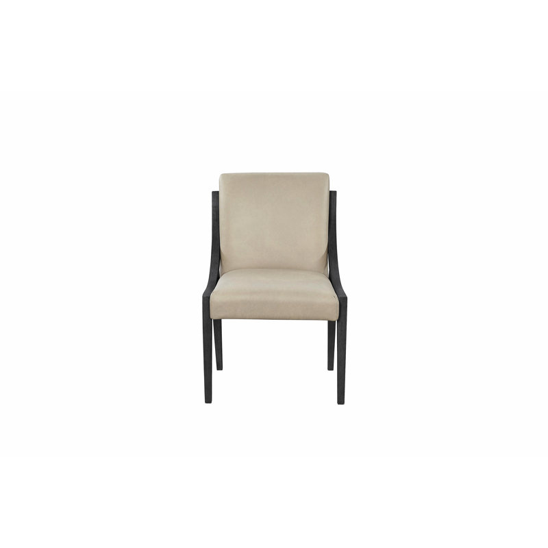 Fauteuil en cuir Sling - poivre