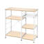 35.4'' Steel Standard Baker's Rack with Microwave Compatibility-1640151332