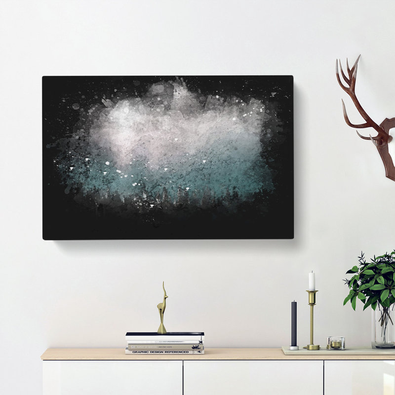 Sunlight Over The Forest - Wrapped Canvas, 35cm H x 50cm W x 3cm D