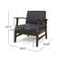 Ensemble de 2 chaises club Perla, gris foncé, chaise-499694152-499694153