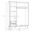 HARLLSON 3 Door Manufactured Wood Wardrobe-1032815314