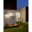 Black Integrated LED Outdoor Flush Mount