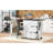 54.5" Style Kitchen Island With Internal Drawer And Retro Metal Decor - Rolling Cart For A Vintage Look Storage Charging Station Wheel Design Easy Mobility-2059941439