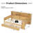 Wooden Daybed With Multi-functional Storage And A Desk For Home Office Living Area-989909391