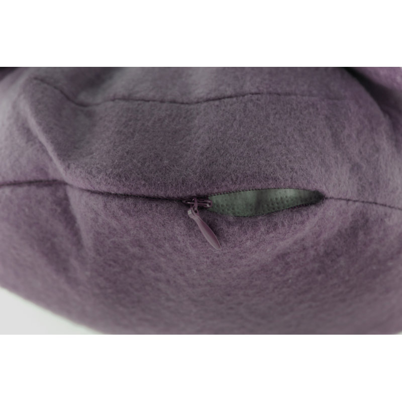 Housse de coussin Floral, Violet, 13 po x 13 po