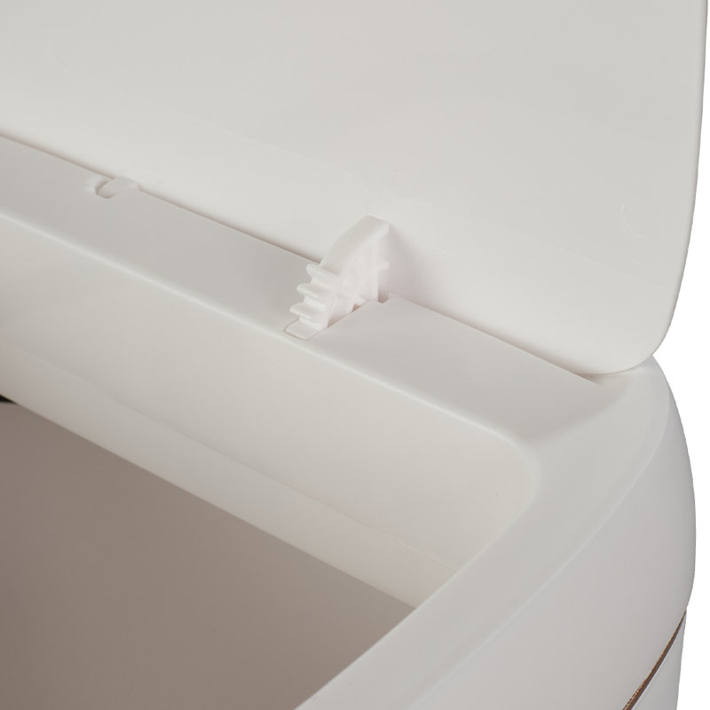 Plastic Touch Top Waste Bin - 11L