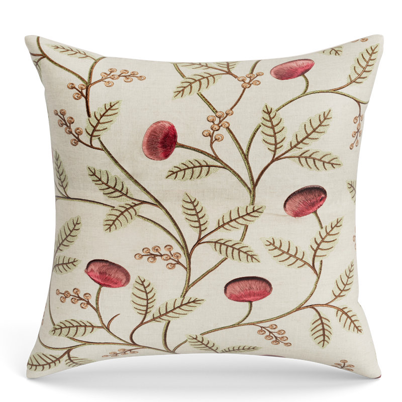 Joliet Linen Pillow Cover & Insert, Square 24"