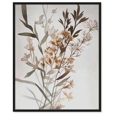 Meadow's Murmur II Canvas Delicate Floral Art by Art Remedy