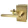Flat Keyed (Entry) Door Lever with Square Rosette