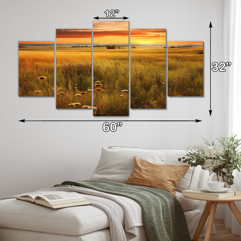 Mcallister - Landscapes Wall Decor - 5 Panels