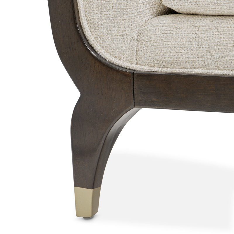 Paris Chic Sofa - Cremini/Espresso