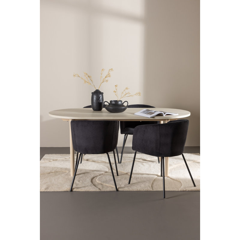 Akers 4 - Person Dining Set