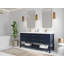 Ensemble de meuble-lavabo double 72 po Parker-74465776