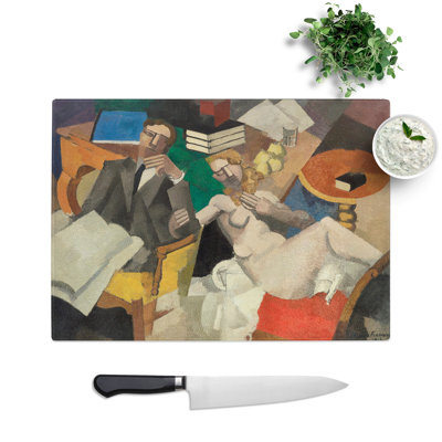 Married Life by Roger de La Fresnaye Chopping Board