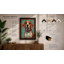 Watchful Beagle Modern - Framed Print-449830075-449830074