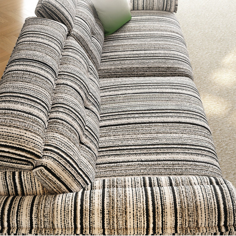 Creative Stripes Sofa, 110.24" W