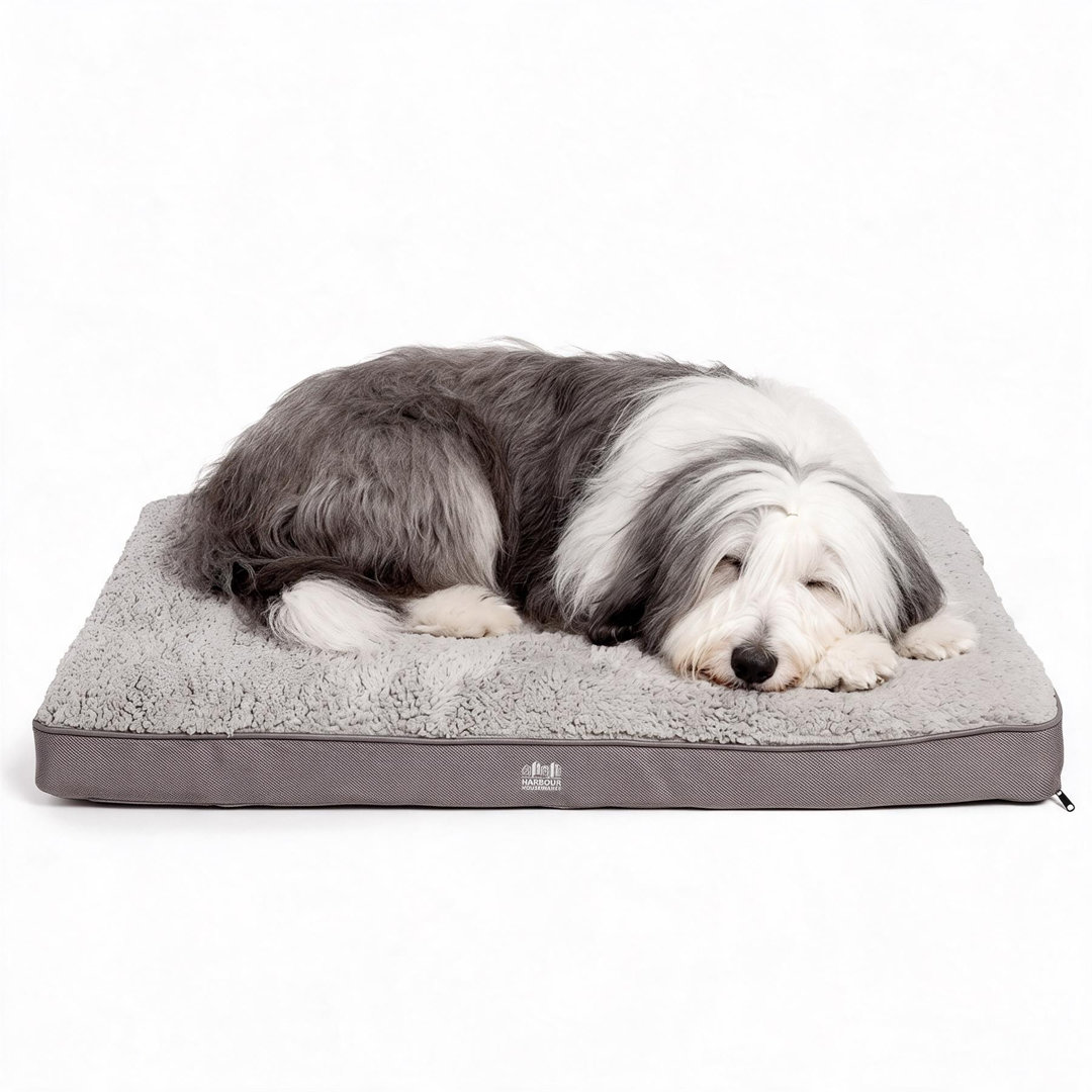B&Q -  Waterproof Dog MattressLarge Orthopaedic Egg Crate Foam Bed Washable Joint Support Non-Slip Pet Bed - Image 4