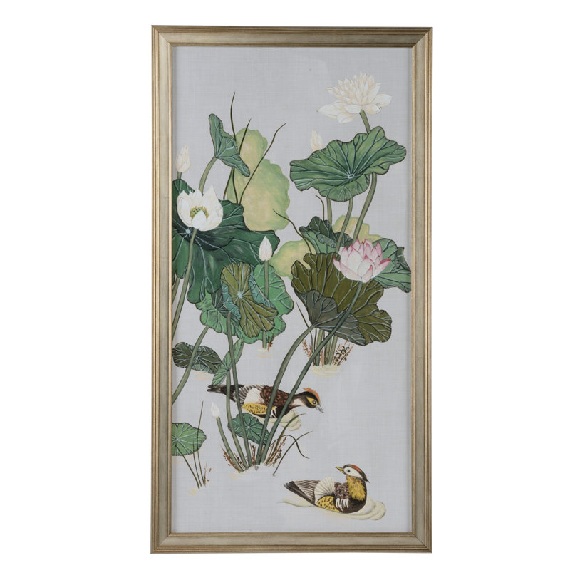 Lotus Pond I Painting