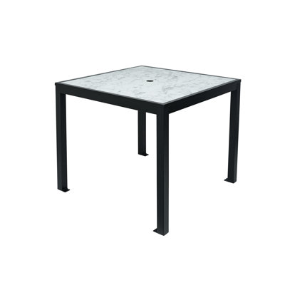 Table carrée L 32 po x l 32 po Surf Inlay