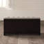Polyester Blend Upholstered Storage Bench