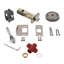 Viaggio Quadrato Rosette Passage (Hall & Closet) with Moderno Lever-245059605-245059612-245059606