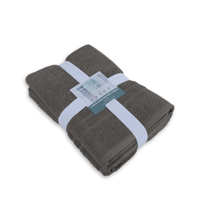 Martex Ultimate 2 Pack Bath Sheet Eiffel Tower Towel Set, Eiffel Tower