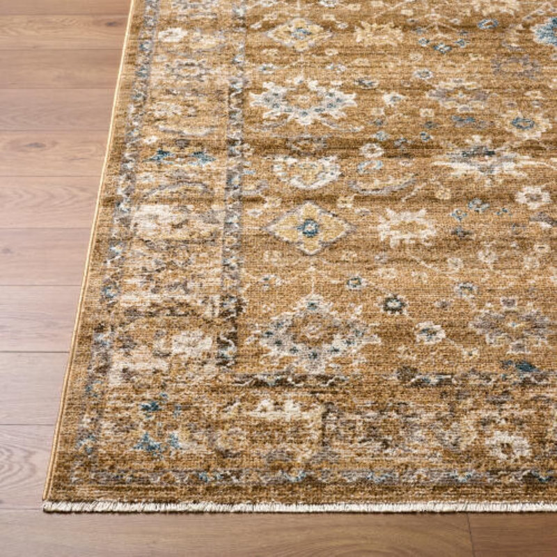 Fifth Avenue Oriental Area Rug, Tan/Brown/Ivory/Green, Runner 2'6" x 7'3"