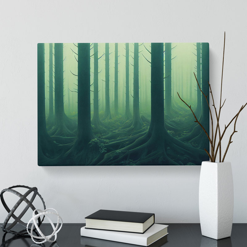 Carefree Forest - Wrapped Canvas, 35cm H x 50cm W x 3cm D