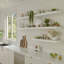  Grandes tablettes flottantes murales pour ensemble de 2 tablettes murales en bois de 24 po x 12,75 po x 2 po avec support mural pour la chambre à coucher, la cuisine et le salon, blanc-870046216-868230142