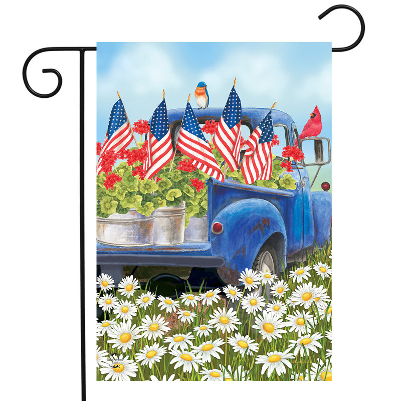 Drapeau du jardin All American Truck