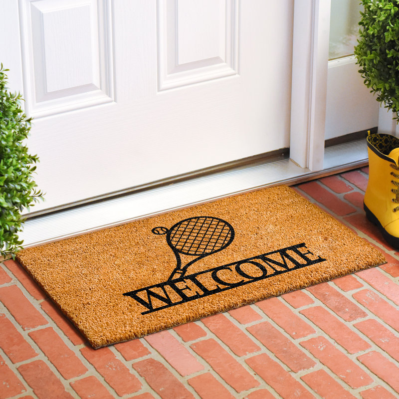 Tapis de porte antidérapant Efton, L 36 po x L 72 po