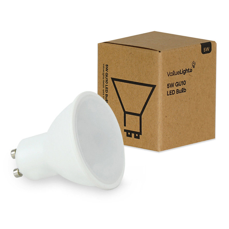 Paxton 3W GU10 LED Spotlight Light Bulb, 5W, Cool White