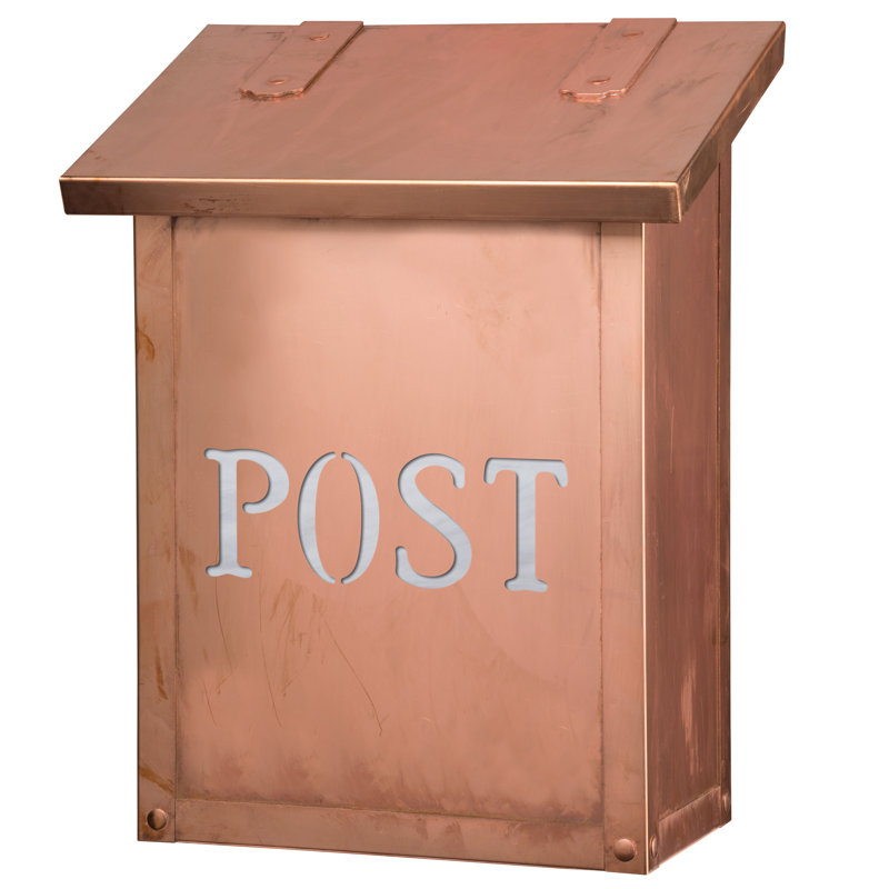 Boîte aux lettres murale classic, Blanc vaporeux, Vieux sou