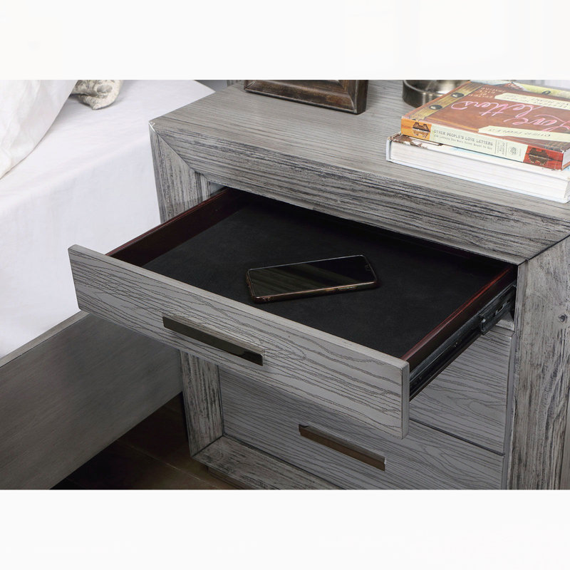 Table de chevet moderne avec tiroirs