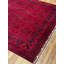 Tapis en laine et coton rouge noué à la main Original