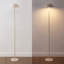 Lampe d'intérieur / extérieur à DEL à intensité réglable et réglable en hauteur à champignon réglable en métal 59 po Laurel-133936861