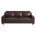 Dark Brown Faux Leather